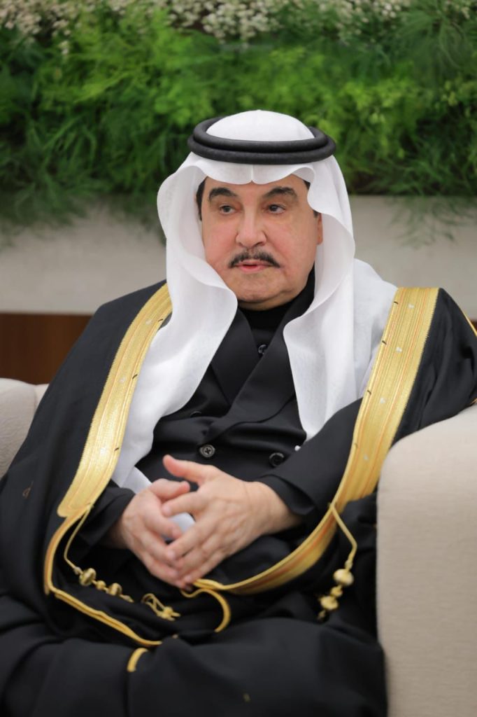 والد العريس الشيخ سليمان الحيد